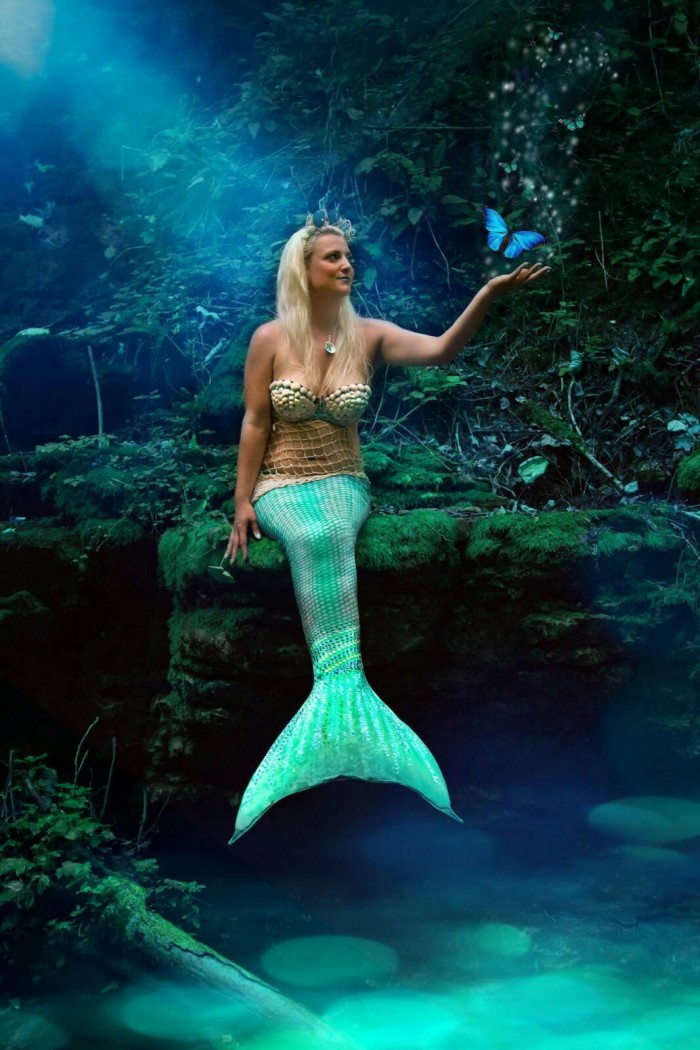 Scarlett Schwendinger mit dem Bild die Mermaid Make up
