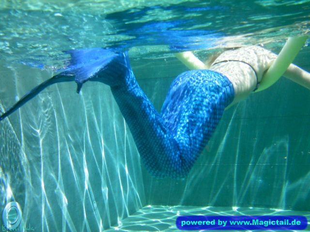 Mermaid J:Blaue Nixe-MermaidJ