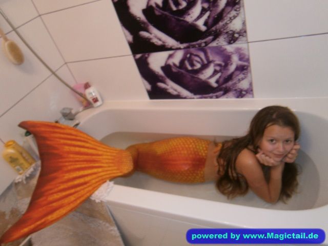 Karo the mermaid:flip flop-ogon