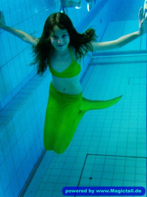 Mermaid im Wasser:Just Smile :)-Mermaid