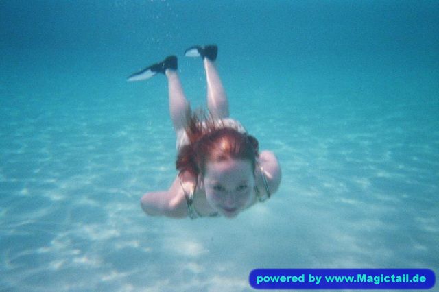 Mermaid Elli:):Ich und das wunderschöne Blaue wasser-Meerjungrau:Amor