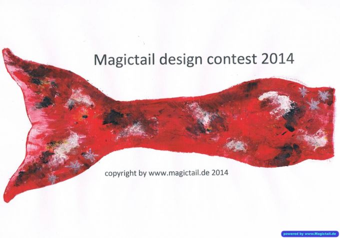 Design Contest 2014:Red with silver stars-Magictail GmbH