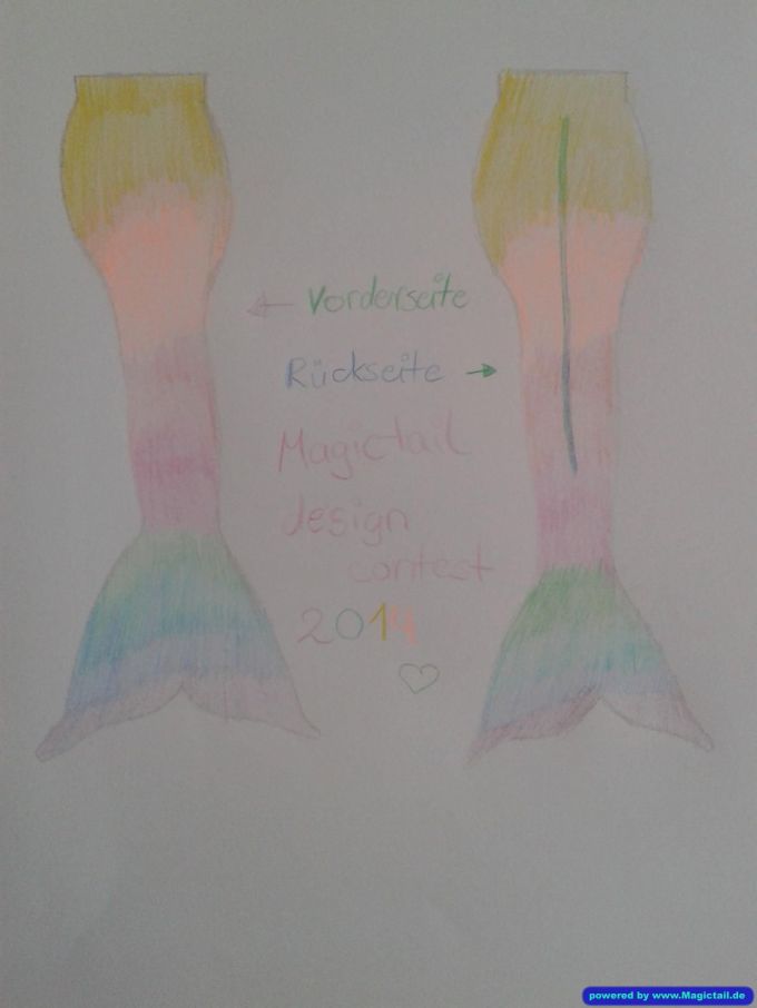 Design Contest 2014:Rainbow Tail â¤-Magictail GmbH