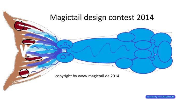 Design Contest 2014:abstract mermaid * ;0) *-Magictail GmbH