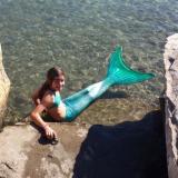 Ausruhen nach dem Schwimmen!