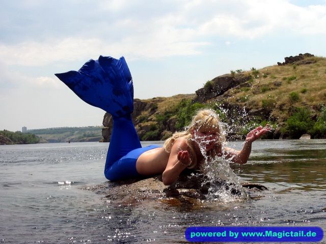 Alina and Friends:Alina in blau-Mermaid SexyAlina