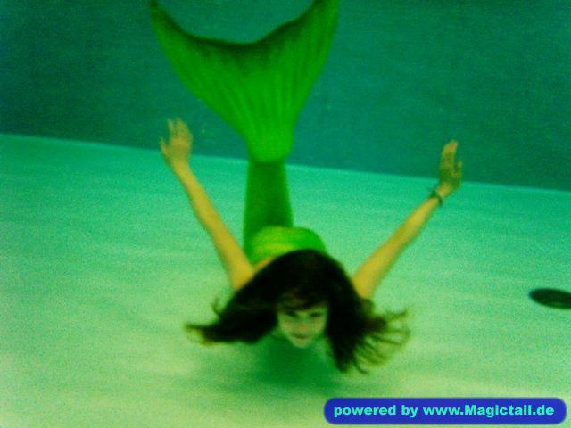 Mermaid im Wasser:With my Hair lol-Mermaid