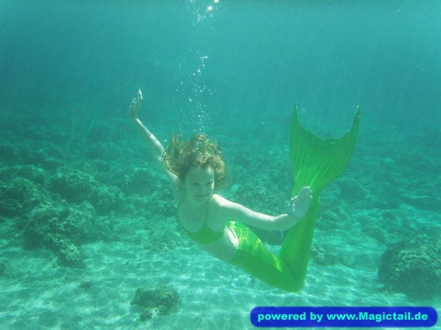 Mermaid im Wasser:Mermaid Mary-Mermaid